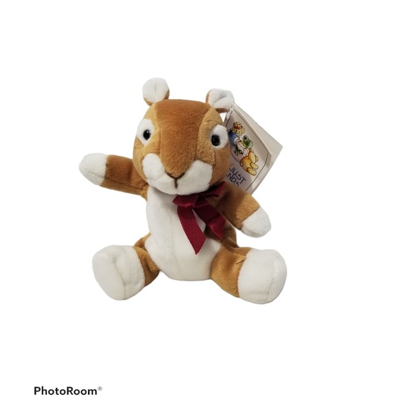 1997 Just Friends Chosun SQUIRREL Plush Toy Vintage - Picture 2 of 7